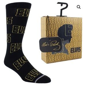 PELVIS Black and Gold Casual Socks